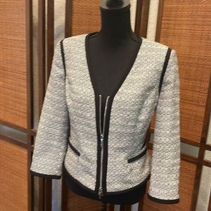 NWT Classic Tweed 3/4 Sleeve Blazer - SZ 6